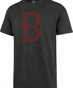 '47 Men's Boston Red Sox Charcoal Scrum T-Shirt