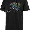 '47 Men's Tampa Bay Rays Black Scrum T-Shirt -'47 Sales 2022 unnamed file 404