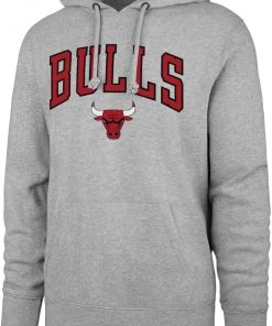 '47 ‘47 Men's Chicago Bulls Grey Headline Hoodie