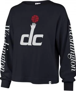 '47 Women's Washington Wizards Blue Long Sleeve T-Shirt