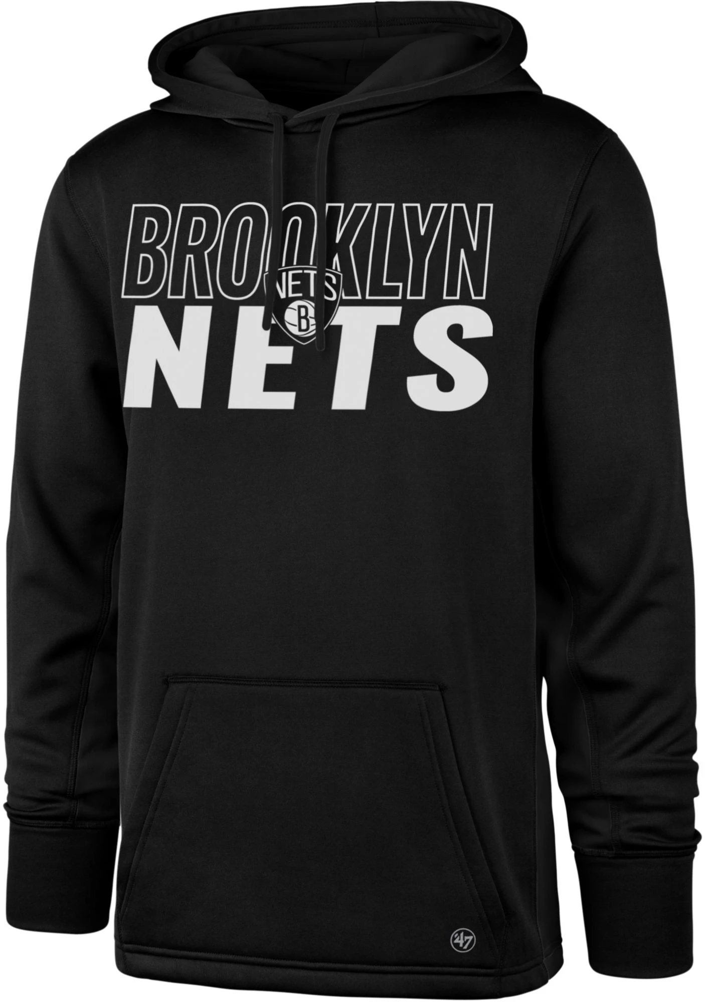 '47 ‘47 Men's Brooklyn Nets Pullover Hoodie 3 '47 ‘47 Men's Brooklyn Nets Pullover Hoodie