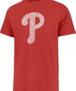 '47 Men's Philadelphia Phillies Red Premium Franklin T-Shirt