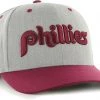 '47 Men's Philadelphia Phillies Gray Flyout Adjustable Hat -'47 Sales 2022 unnamed file 475
