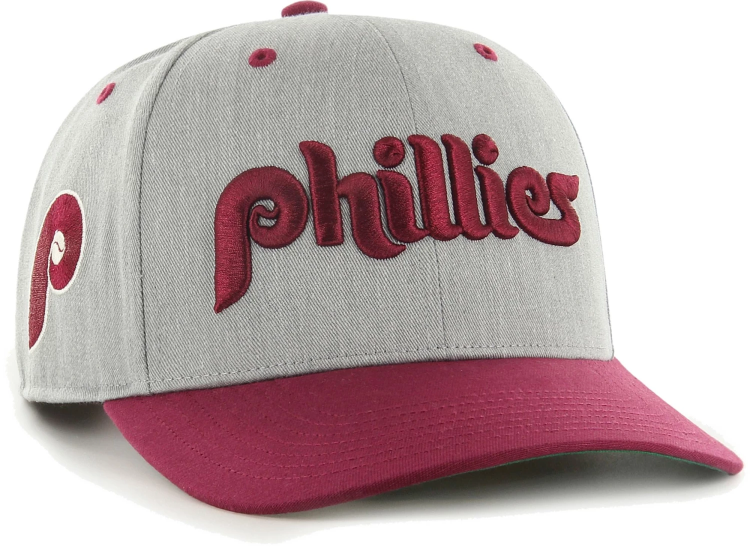 '47 Men's Philadelphia Phillies Gray Flyout Adjustable Hat 3 '47 Men's Philadelphia Phillies Gray Flyout Adjustable Hat