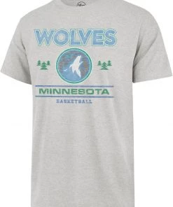 '47 ‘47 Men's Minnesota Timberwolves Grey T-Shirt