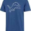 '47 47 Men's Detroit Lions Scrum Logo Blue T-Shirt -'47 Sales 2022 unnamed file 512