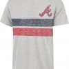 '47 Men's Atlanta Braves Gray Bars Franklin T-Shirt -'47 Sales 2022 unnamed file 528