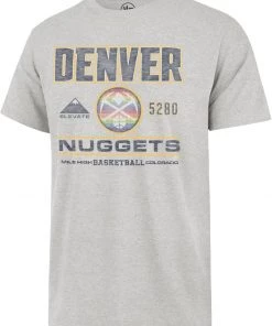 '47 ‘47 Men's Denver Nuggets Grey T-Shirt