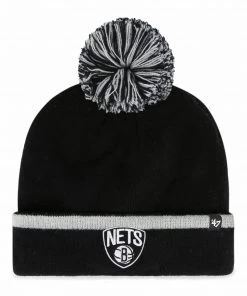 '47 ‘47 Men's Brooklyn Nets Black Cuffed Knit Hat