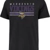 '47 Men's Minnesota Vikings Black Franklin Stripe T-Shirt -'47 Sales 2022 unnamed file 570