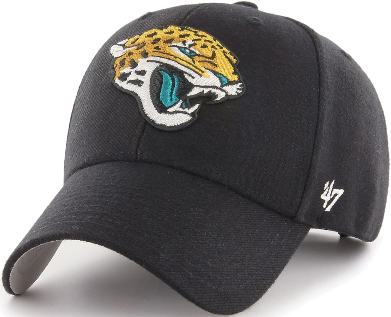 '47 Men's Jacksonville Jaguars MVP Black Adjustable Hat 3 '47 Men's Jacksonville Jaguars MVP Black Adjustable Hat