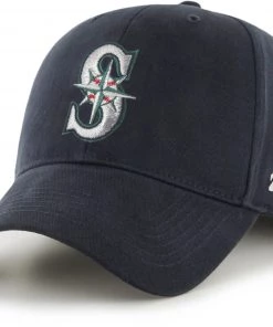 '47 Youth Seattle Mariners Basic Navy Adjustable Hat For Boys'