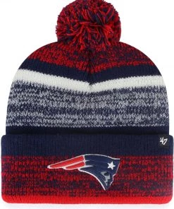 '47 Men's New England Patriots Navy Northward Knit