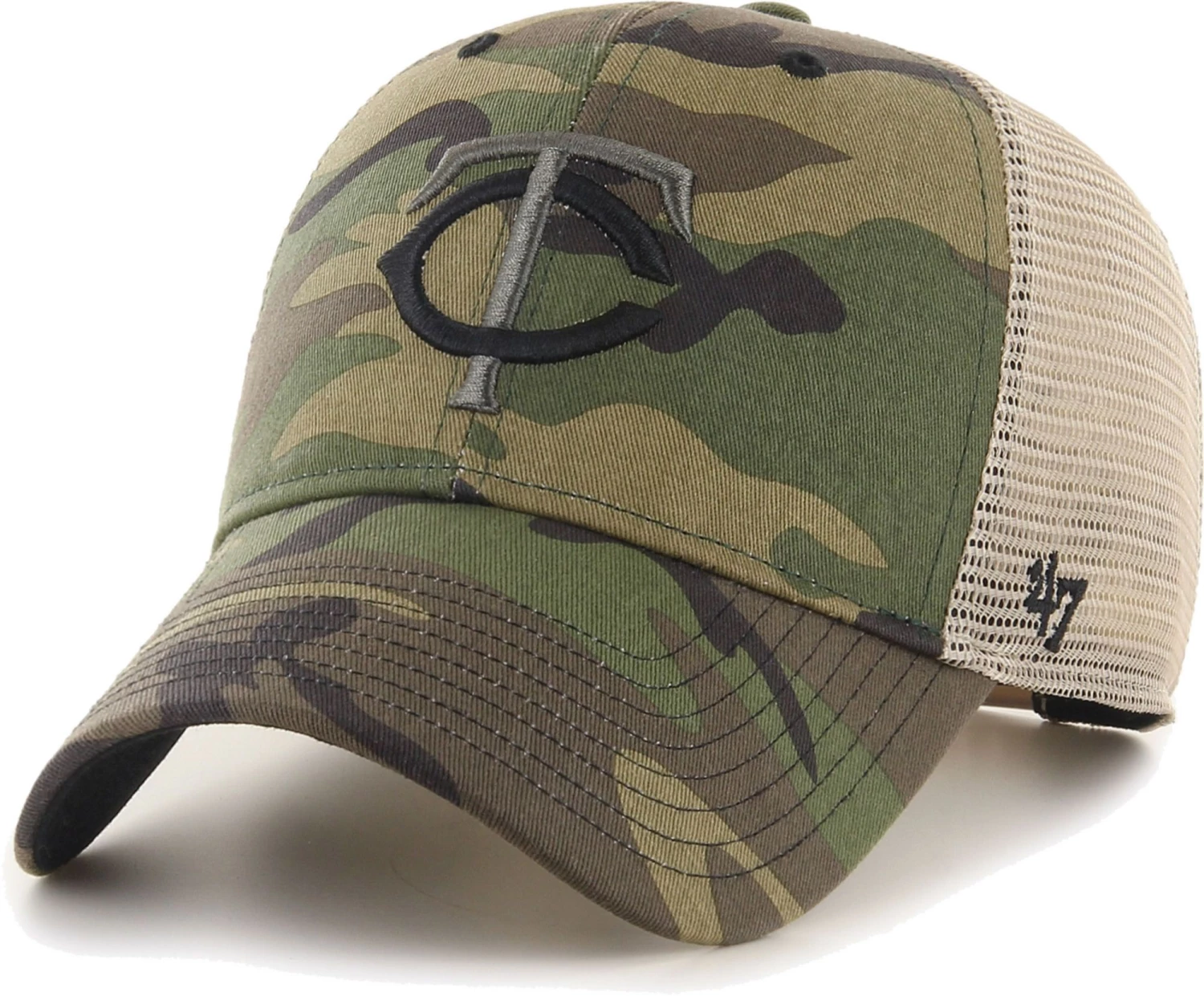 '47 ‘47 Men's Minnesota Twins Camo Branson MVP Hat 3 '47 ‘47 Men's Minnesota Twins Camo Branson MVP Hat