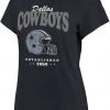 '47 ‘47 Women's Dallas Cowboys Navy Rally Cry T-Shirt -'47 Sales 2022 unnamed file 715