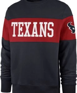 '47 ‘47 Men's Houston Texans Interstate Crew Navy Sweatshirt