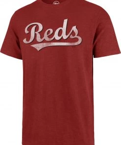 '47 ‘47 Men's Cincinnati Reds Red Scrum T-Shirt