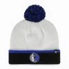 '47 ‘47 Men's Dallas Mavericks White Cuffed Knit Hat For Women -'47 Sales 2022 unnamed file 763
