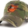 '47 Men's Baltimore Orioles Camo Clean-Up Adjustable Hat -'47 Sales 2022 unnamed file 780