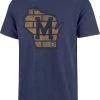 '47 Men's Milwaukee Brewers Blue Grit Scrum T-Shirt -'47 Sales 2022 unnamed file 790