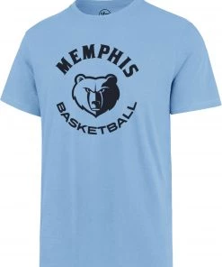 '47 Memphis Grizzlies Blue Logo T-Shirt For Men