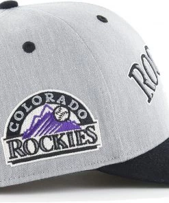'47 Men's Colorado Rockies Gray Flyout Adjustable Hat -'47 Sales 2022 unnamed file 830