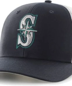 '47 Men's Seattle Mariners Navy Adjustable Trucker Hat
