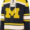 '47 ‘47 Men's Michigan Wolverines Blue Lacer Pullover Hoodie