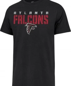 '47 Men's Atlanta Falcons Black Stripe Franklin T-Shirt