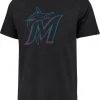 '47 Men's Miami Marlins Black Premium Franklin T-Shirt -'47 Sales 2022 unnamed file 902