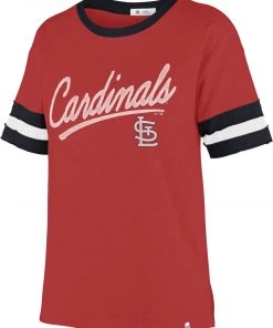 '47 Women's St. Louis Cardinals Red Dani T-Shirt