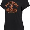 '47 Women's Baltimore Orioles Black Fade Frankie T-Shirt -'47 Sales 2022 unnamed file 906