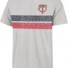 '47 Men's Minnesota Twins Gray Bars Franklin T-Shirt -'47 Sales 2022 unnamed file 910