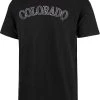 '47 Men's Colorado Rockies Black Wordmark Scrum T-Shirt -'47 Sales 2022 unnamed file 912