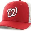 '47 Men's Washington Nationals Red Adjustable Trucker Hat -'47 Sales 2022 unnamed file 938