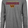 '47 Men's Washington Commanders Wordmark Long Sleeve T-Shirt -'47 Sales 2022 unnamed file 942