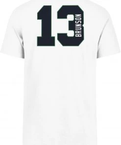 '47 ‘47 Dallas Mavericks Jalen Brunson #13 White T-Shirt For Men -'47 Sales 2022 unnamed file 960
