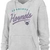 '47 Women's Charlotte Hornets Grey Cross Script Hoodie