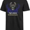 '47 Men's Milwaukee Bucks Black Fear The Deer T-Shirt -'47 Sales 2022 unnamed file 989